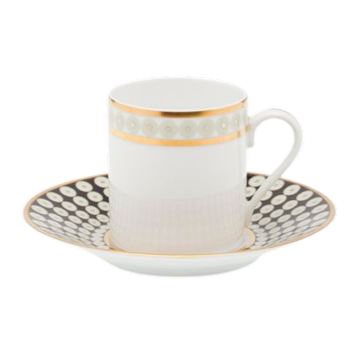 Galaxie - Coffee cup and saucer 3.52 oz