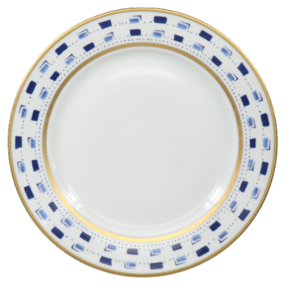 La Bocca bleue - Assiette plate 27.5 cm