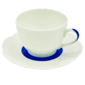 Fleur't blue - Tea cup & saucer 7.03 oz