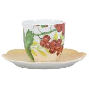 Fruits d'été - Coffee cup and saucer 3.52 oz