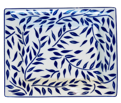 Olivier blue - Pin tray 16x20 cm