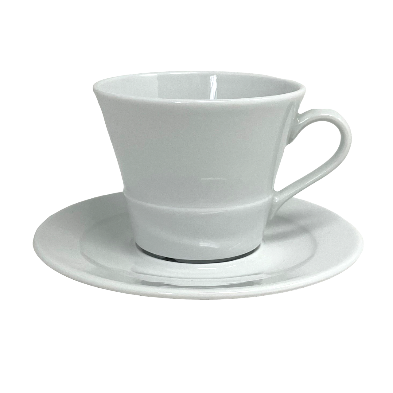 Maxi Tasse à Café Avec Soucoupe - Multicolore, Neuve En Emballage