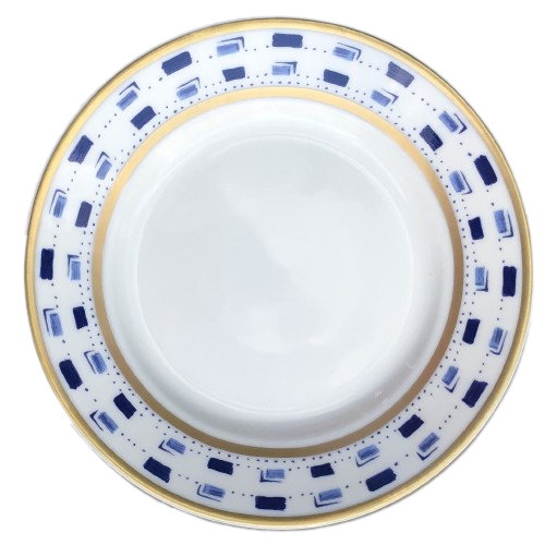 La Bocca bleue - Assiette à pain 16 cm