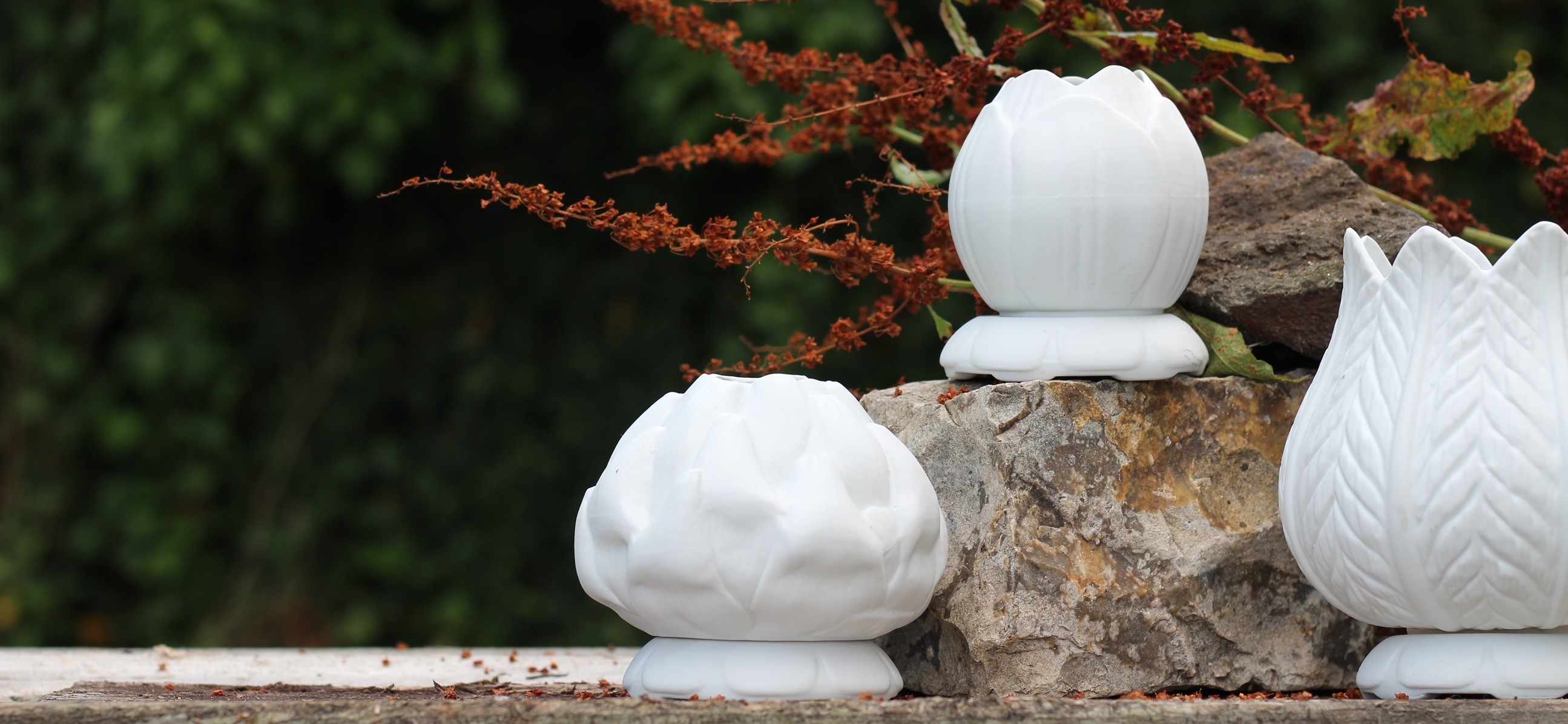 assiettes en porcelaine