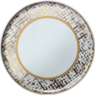 Tweed White & Gold - Tart platter 30 cm