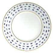 La Bocca bleue - Assiette prsentation 32 cm