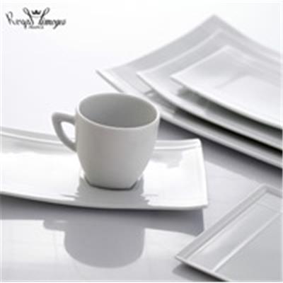 Pagode - Tea cup and rectangular saucer 0.20 litre