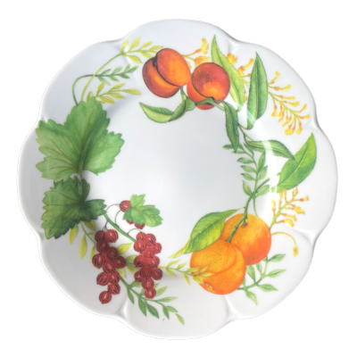 Fruits d'été - Assiette plate 27.5 cm