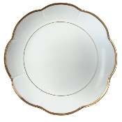 Margaux - Plat rond plat 30 cm