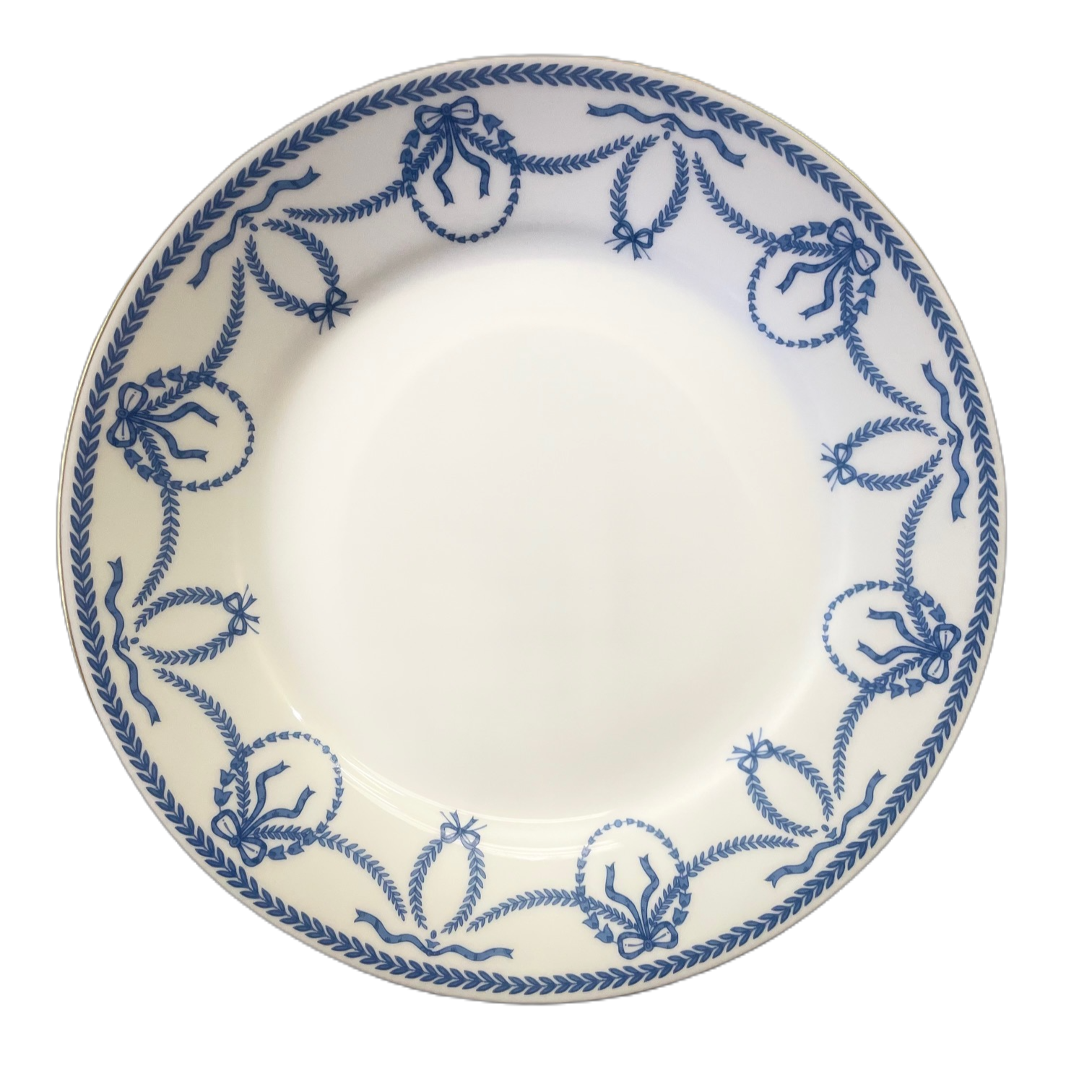 Cheverny bleu - Assiette plate 26.5 cm