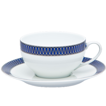 Blue Star - Tasse et soucoupe thé 0.20 litre