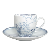 Rve Bleu - Tasse et soucoupe caf 0.10 litre