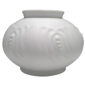 Océan - Vase boule biscuit 13x17 cm