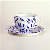 Olivier Bleu - Tasse et soucoupe thé 0.20 litre