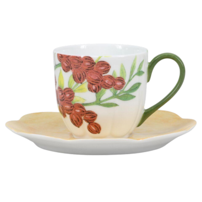 Fruits d'été - Tasse et soucoupe café 0.10 litre