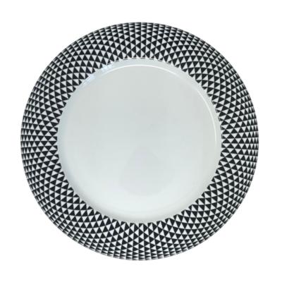 Black Diamonds - Assiette plate 27.5 cm