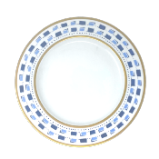 La Bocca bleue - Assiette plate 27.5 cm