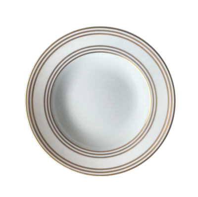 Latitudes or - Assiette creuse 22 cm