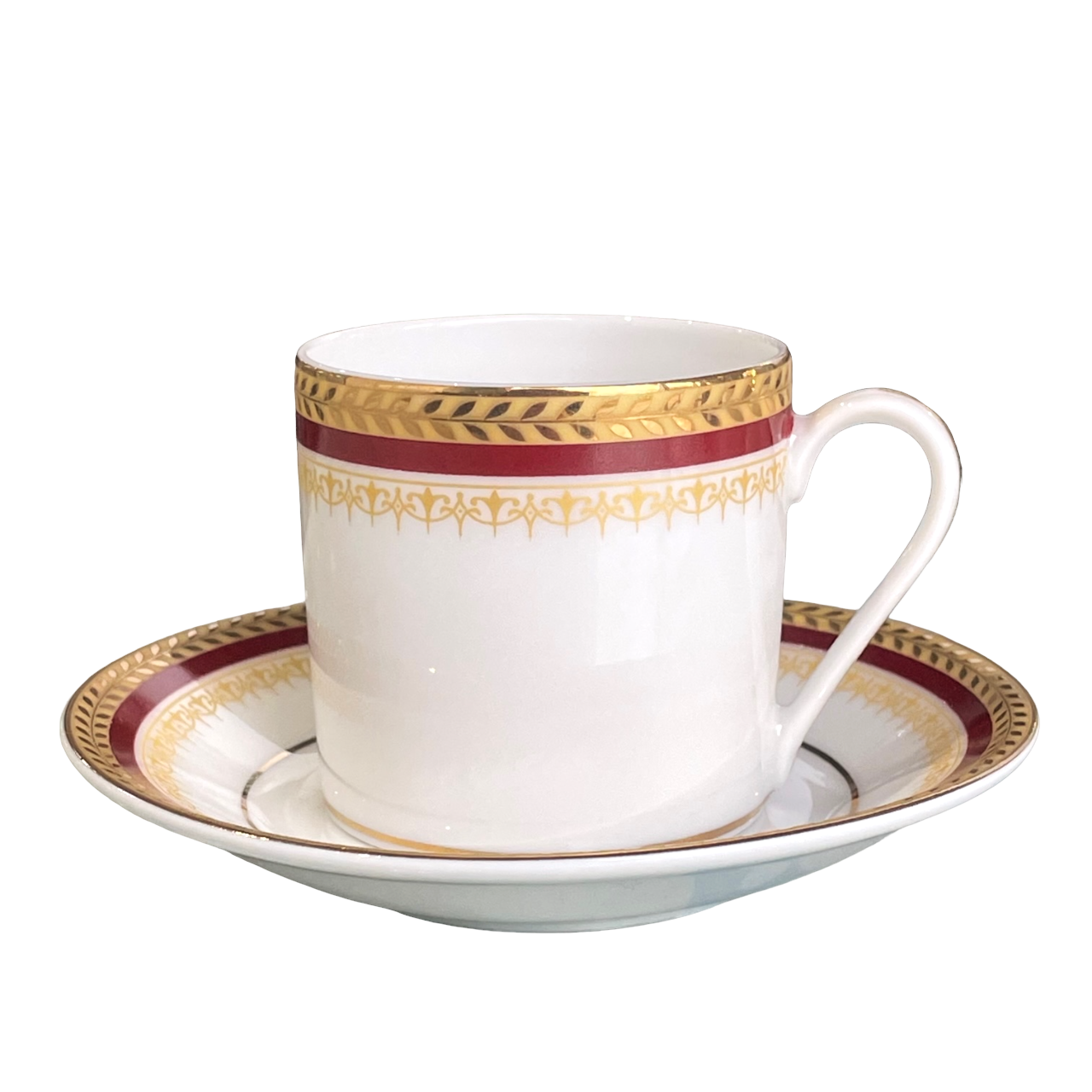 Monaco rouge - Coffee cup and saucer 0.10 litre