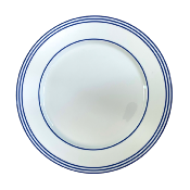 Latitudes bleues - Assiette plate 27.5 cm