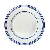 Latitudes blue - Dessert plate 8.66"