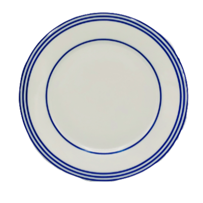 Latitudes bleues - Dessert plate 22 cm