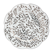Olivier platinium - Dessert plate 22 cm