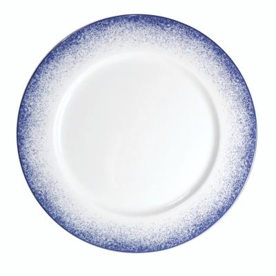 Feux bleu - Assiette plate 27.5 cm