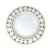 La Bocca vert - Assiette creuse 22 cm
