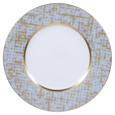 Tweed Grey & Gold - Presentation plate 32 cm