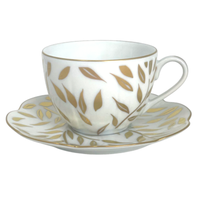 Olivier or - Tasse et soucoupe thé 0.20 litre
