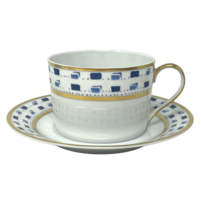 La Bocca bleue - Tasse et soucoupe thé 0.20 litre