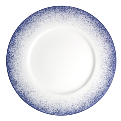 Feu bleu - Assiette présentation 32 cm