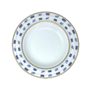 La Bocca bleue - Assiette creuse 22 cm