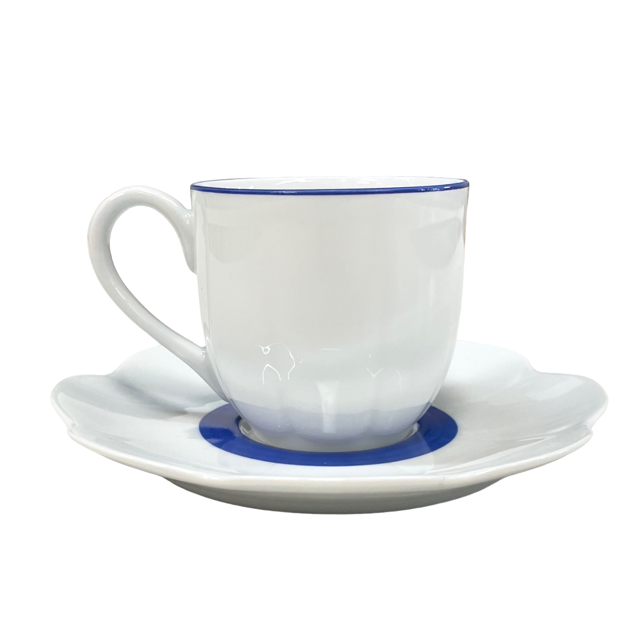 Fleur't bleu - Tasse et soucoupe café 0.10 litre
