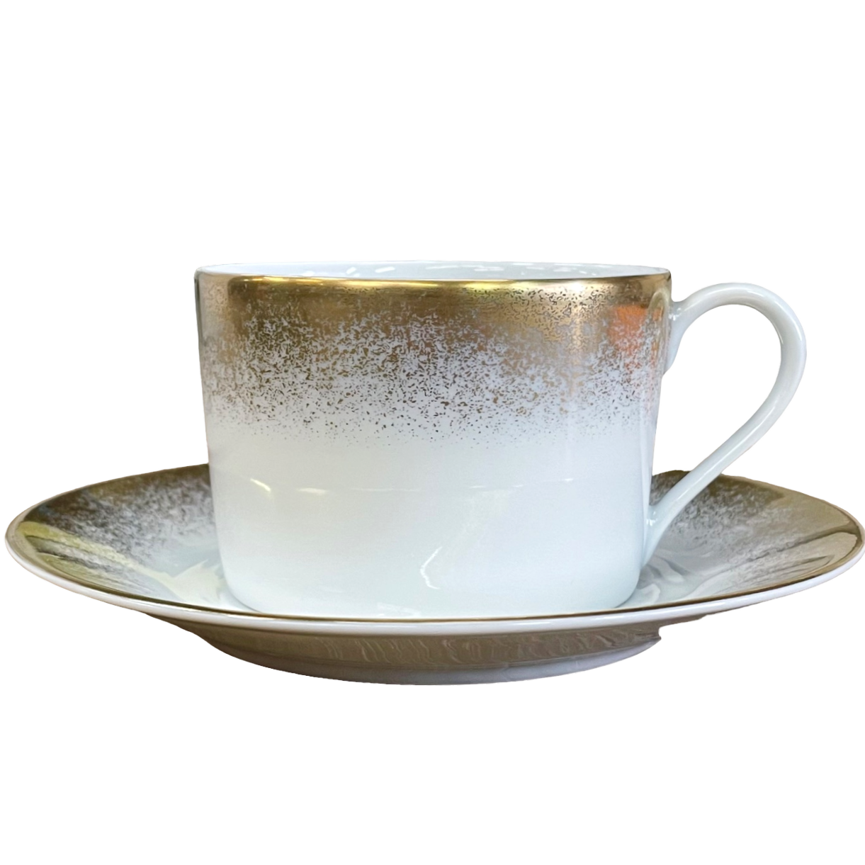 Feu or - Tasse et soucoupe thé 0.20 litre