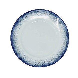 Feux bleu - Assiette à pain 16 cm