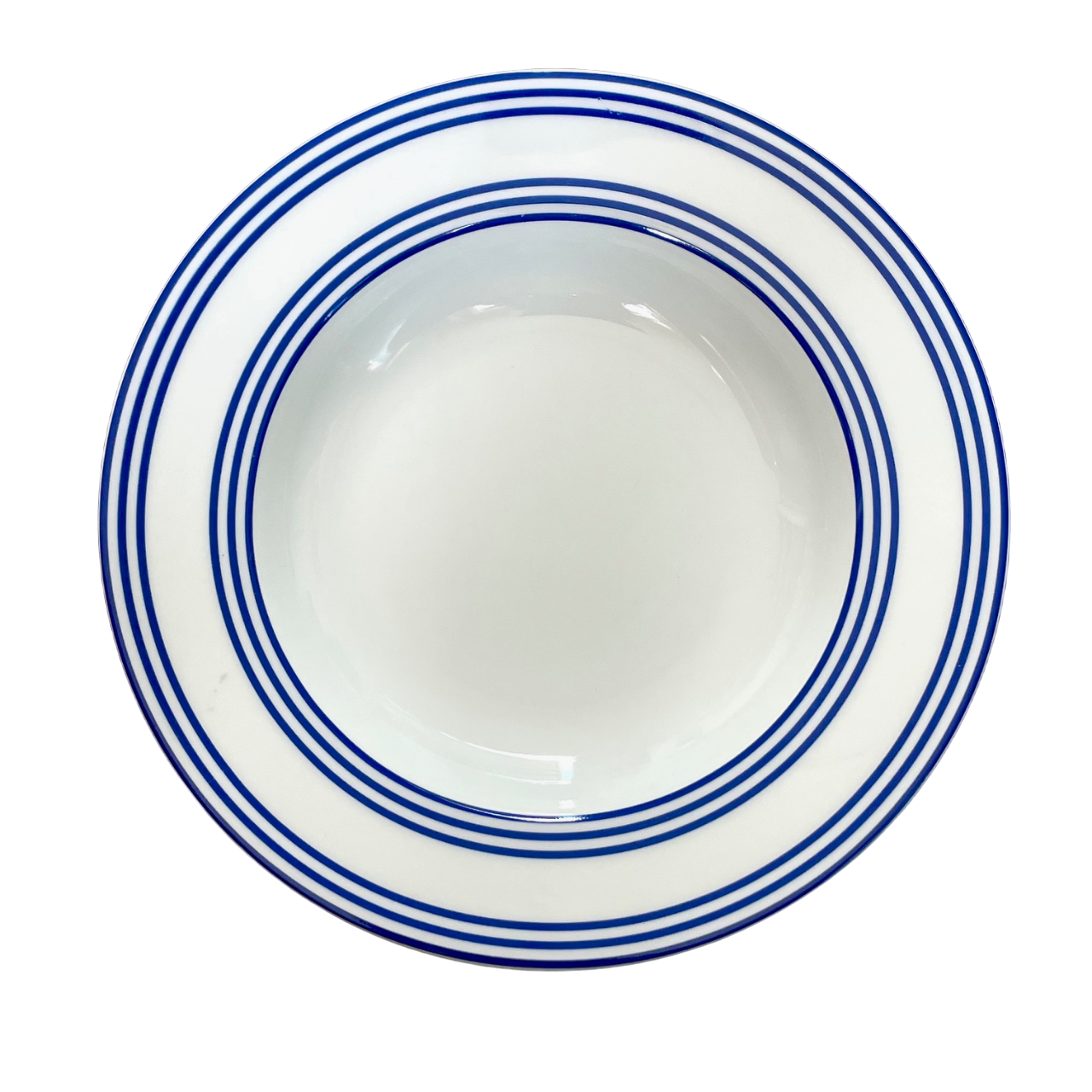 Latitudes bleues - Assiette creuse 22 cm