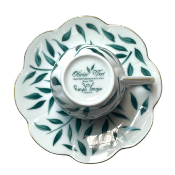Olivier vert - Tasse et soucoupe café 0.10 litre