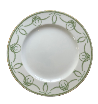 Cheverny vert - Assiette plate 26.5 cm