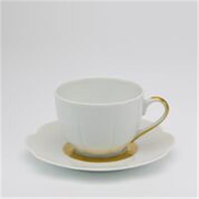 Fleur't gold mat - Tea cup and saucer 0.18 litre