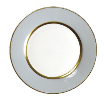 Mak grey gold - Dessert plate 22 cm
