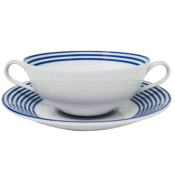 Latitudes bleues - Bol et soucoupe bouillon 0.30 litre