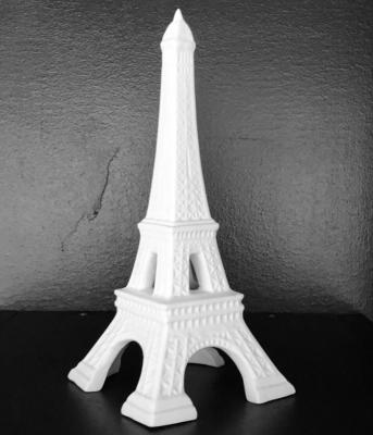 Unglazed Eiffel Tower 17.5 cm