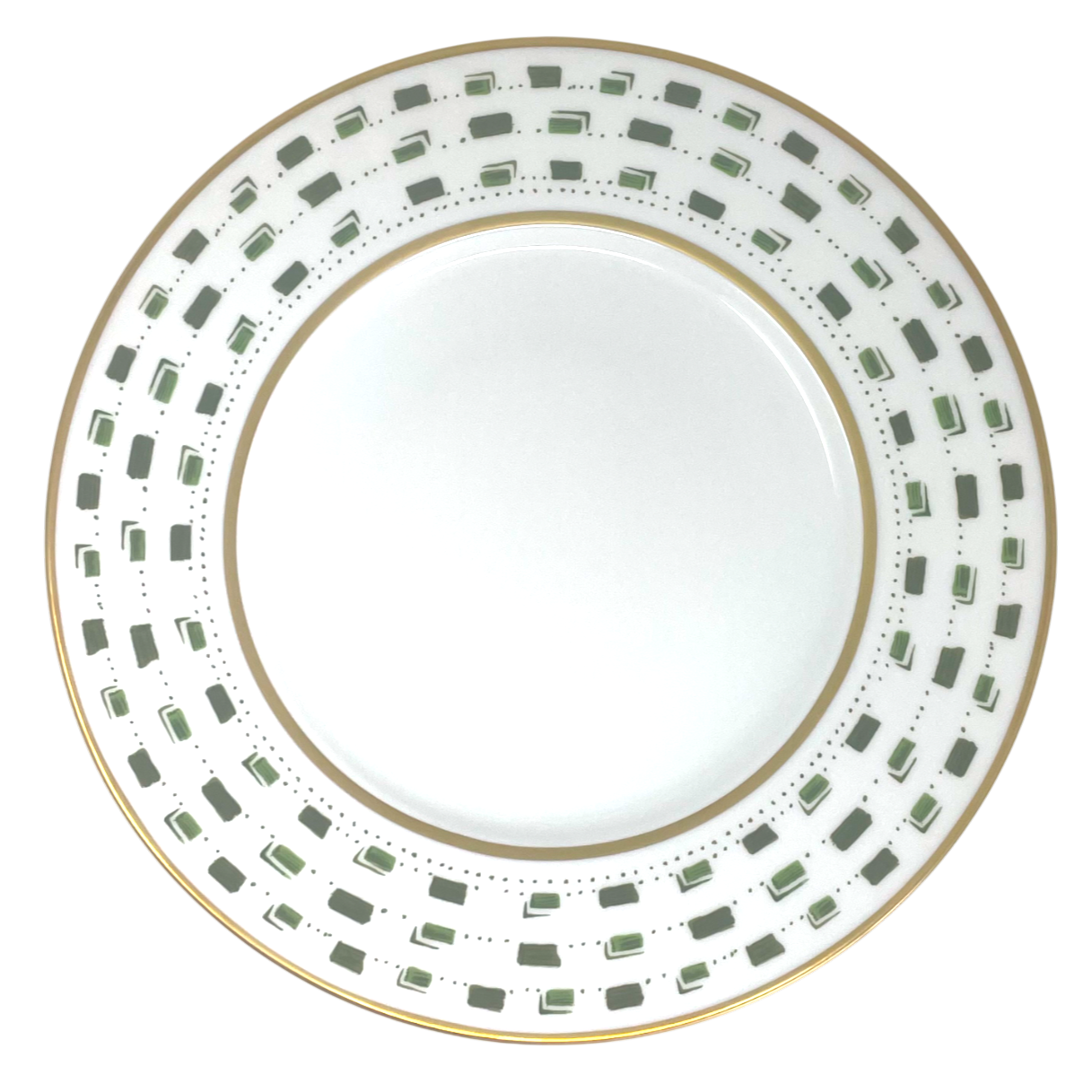 La Bocca vert - Assiette présentation 32 cm