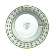 La Bocca vert - Tasse et soucoupe thé 0.20 litre