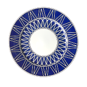 Blue Star - Assiette plate 27.5 cm