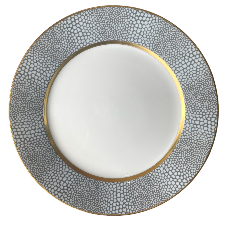 Makassar or - Assiette présentation 30 cm