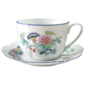 Paradis - Tasse et soucoupe d�jeuner 0.40 litre