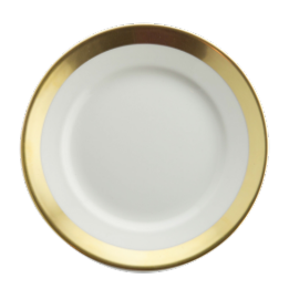 Danielle gold mat - Dessert plate 22 cm